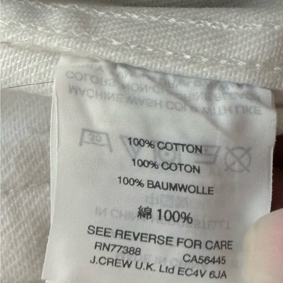 MADEWELL | THE-BOXY CROP JEAN JACKET IN TILE WHITE STYLE J0473 SZ M - Picture 11 of 11